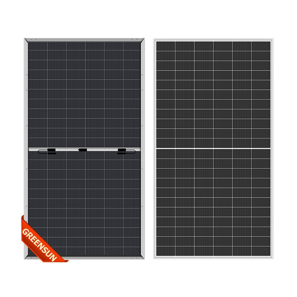 Greensun Bifacial Half-cell 210mm panel 700w 720w 730w Photovoltaic Solar Panels Including Bracket For Energy Generation System