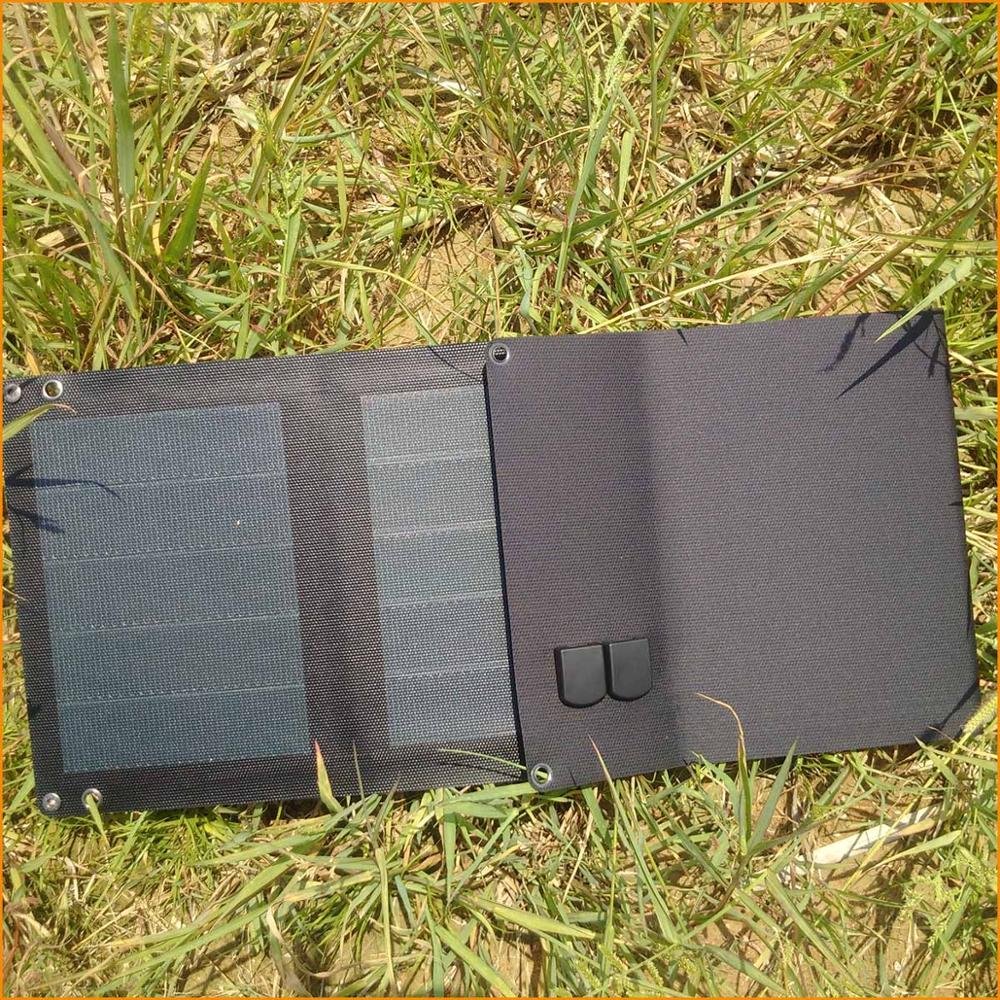 Flexible Portable Solar Mobile Charger For Charging 5V USB 3.0 QC3