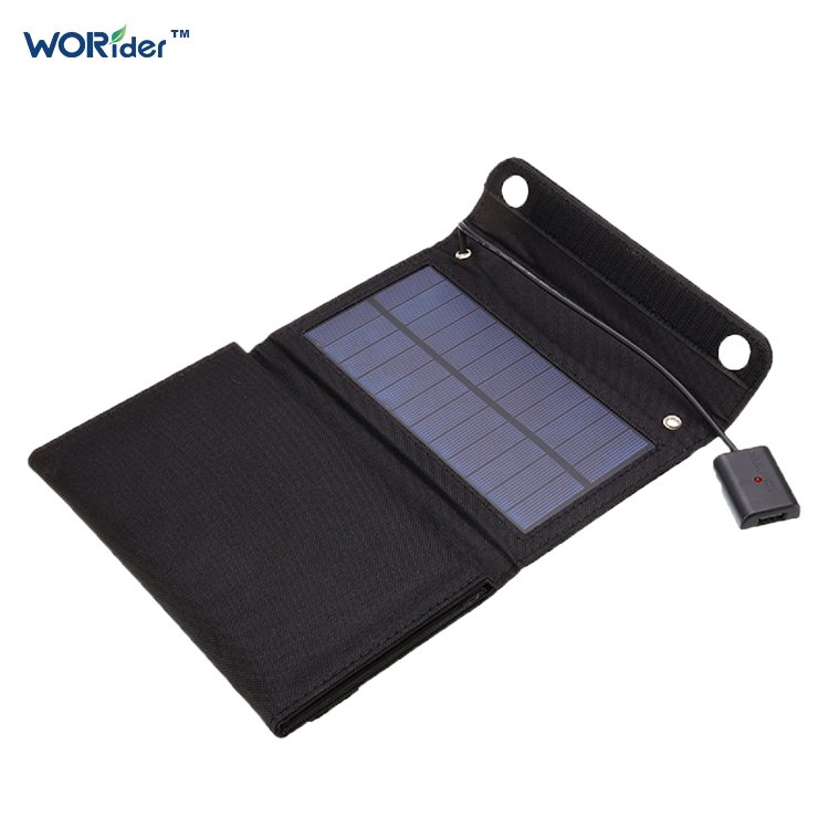 OEM portable solar panels Charger for Laptop Foldable Solar Panels black For Camping Outdoor