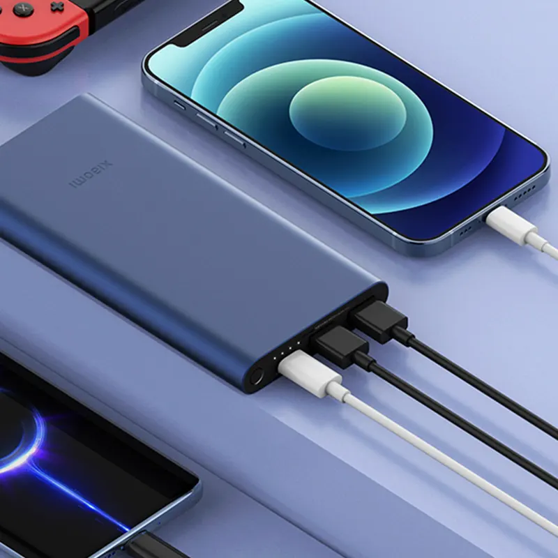 original for Xiaomi Power Bank 3 10000mAh 22.5W PB100DZM Type C QC3.0 PD Fast Charging Mi Powerbank 10000 Portable Charger
