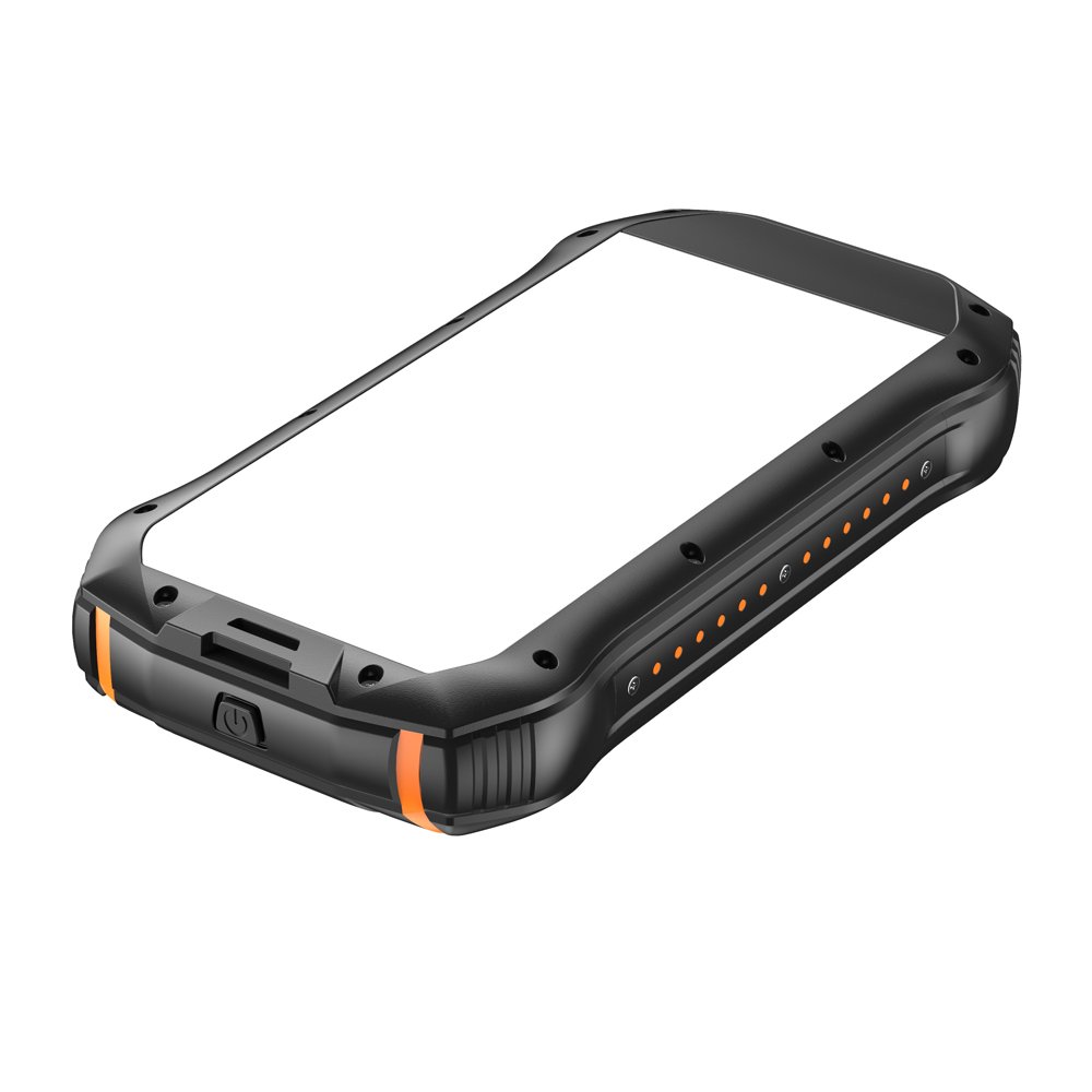 New Trending Products 2024 ODM OEM Logo Large Capacity Led Full Panel Light 26800mAh PD Wireless Fast Charging Solar Power Bank