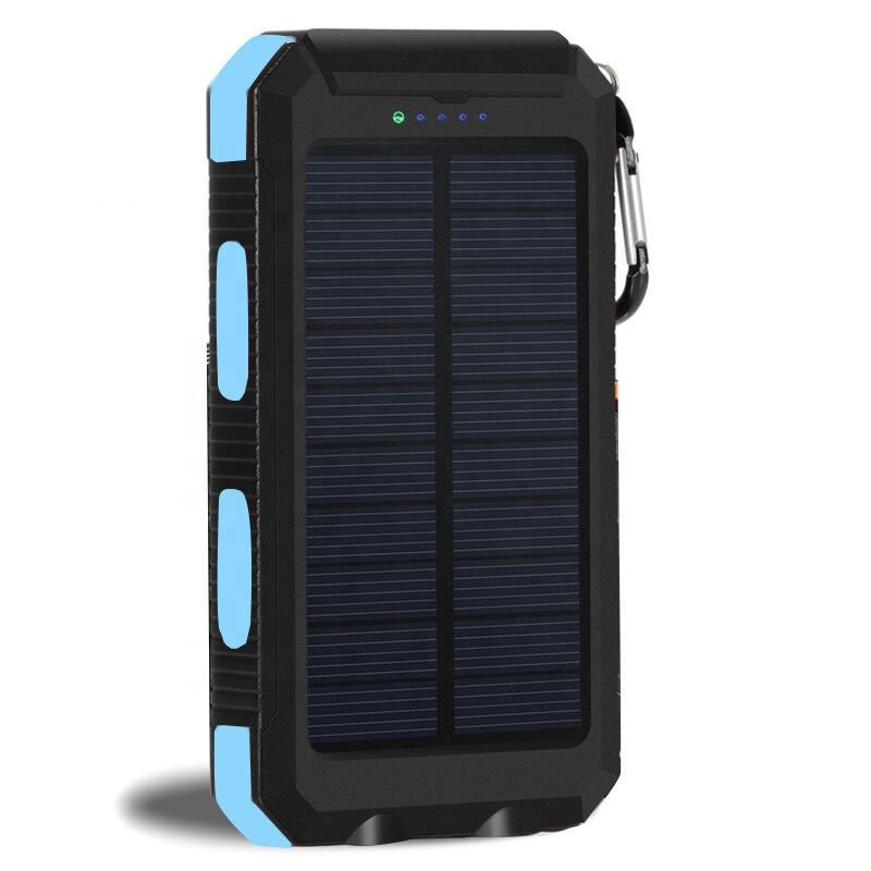 High Capacity Charger 20000mAh Waterproof Solar Power Bank Mobile Powerbank solar energy power banks for mobile phone