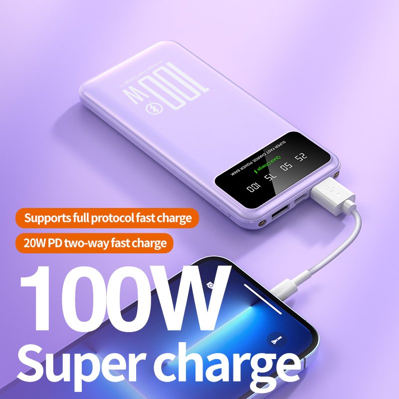 Factory PD 22.5W Power Bank 10000mAh Fast charging Mobile Phone External Battery Portable Charger 20000 mAh PowerBank