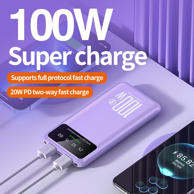 Factory PD 22.5W Power Bank 10000mAh Fast charging Mobile Phone External Battery Portable Charger 20000 mAh PowerBank