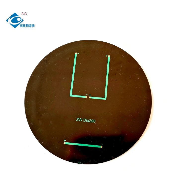 ETFE Modern Flexibility Solar Panels ZW-ETFE-Dia290 ETFE Mono Solar Panels 6V Camping Solar Panel Charger