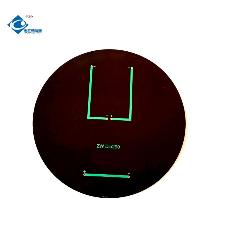 ETFE Modern Flexibility Solar Panels ZW-ETFE-Dia290 ETFE Mono Solar Panels 6V Camping Solar Panel Charger