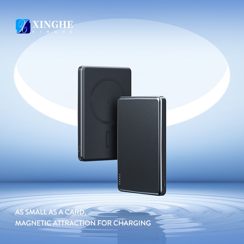 Wireless magnetic fast charger safe 20W PD fast charging large capacity 5000mAh magnetic power bank
