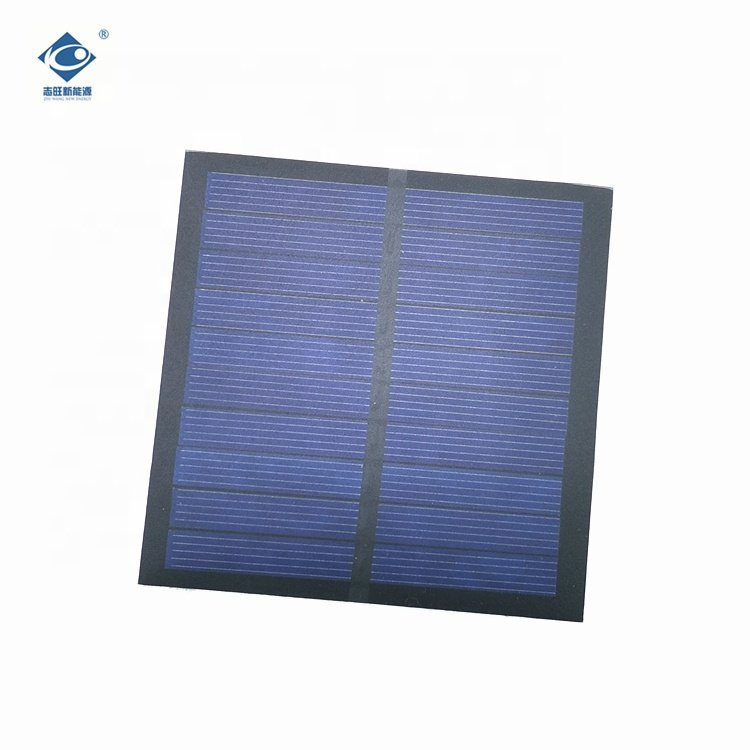1.1W Semi-flexible Solar Panels ZW-9090-P Portable Photovoltaic Solar Panels 5V Mini Solar Panels Power Charger 0.22A