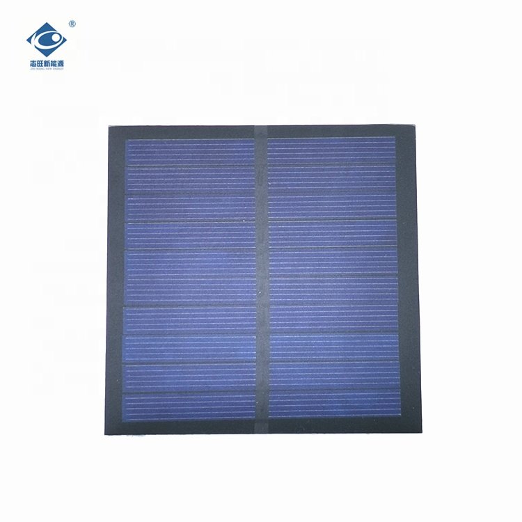 1.1W Semi-flexible Solar Panels ZW-9090-P Portable Photovoltaic Solar Panels 5V Mini Solar Panels Power Charger 0.22A