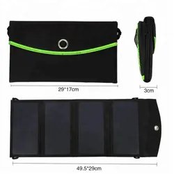 Fabric folding solar panel 24W Portable Power Solar Panel Battery Charger