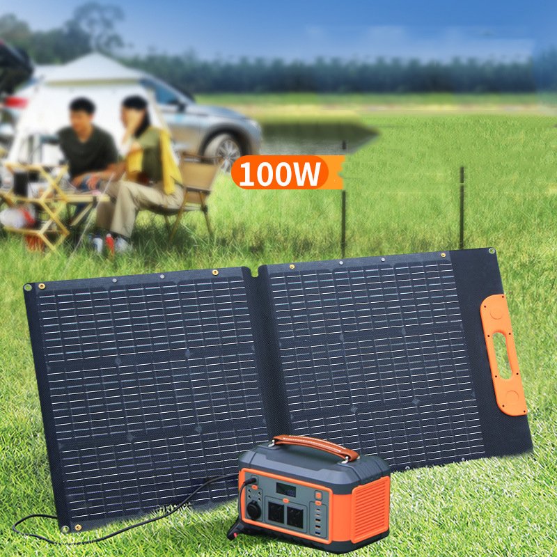 solar panels charge phone mobile charger solar power battery pack camping portable solar charging station