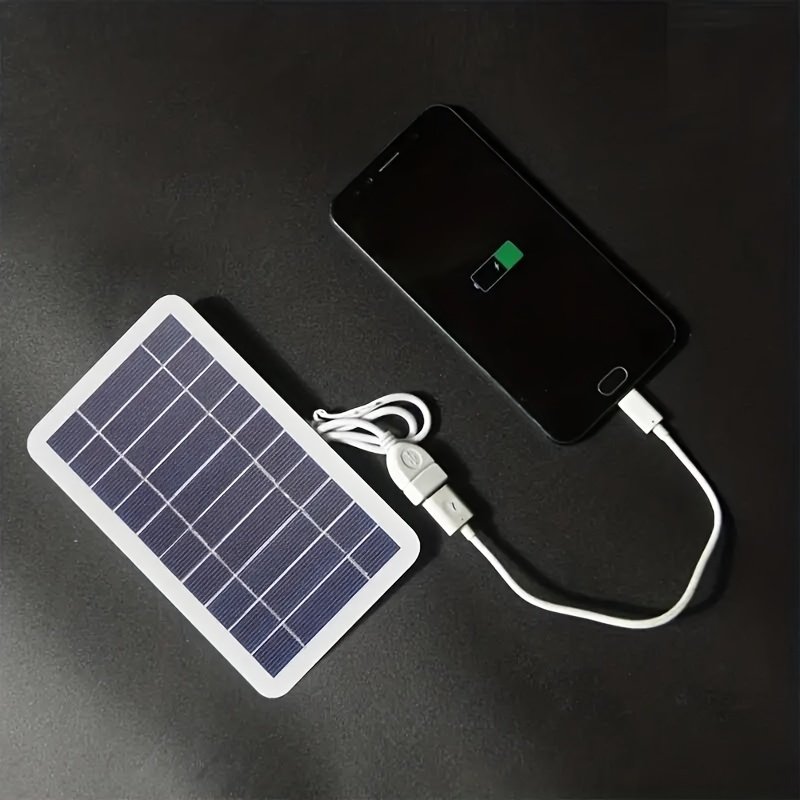 Portable Mini Solar Panel Charr Waterproof USB 2W 5V Flexible Mobile Phone Battery Charr Small Sized