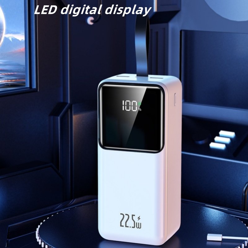 Wholesale Factory Price Portable Power Banks with LED Display Super Fast Charge True Capacity 30000mah 40000mah 50000mah