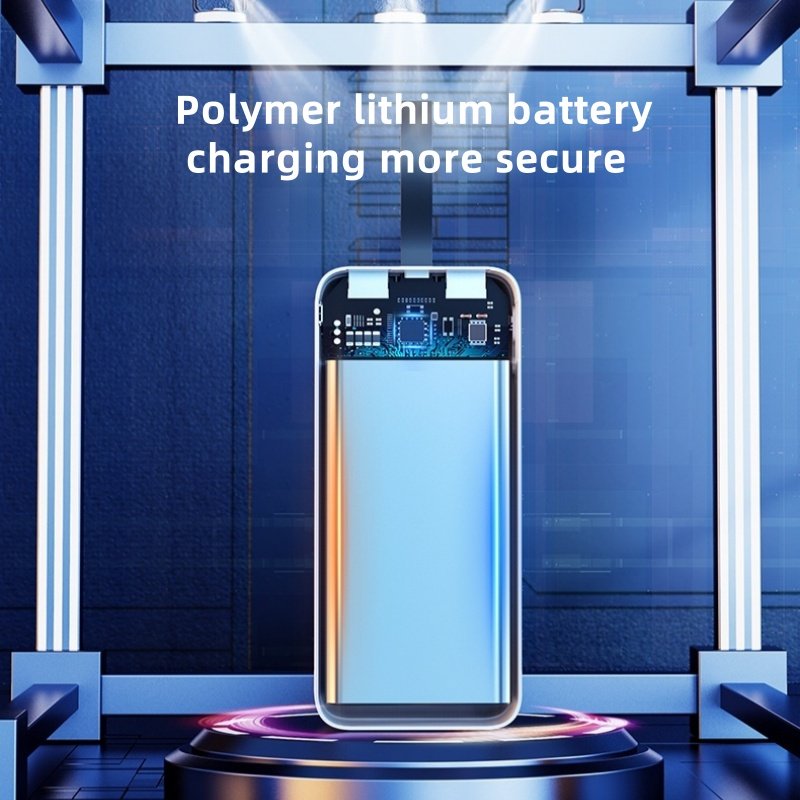 Wholesale Factory Price Portable Power Banks with LED Display Super Fast Charge True Capacity 30000mah 40000mah 50000mah