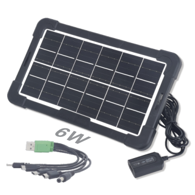 Yobolife LM-660 6W Solar Power Panel USB Mobile Charging Portable Rechargeable Solar Panel