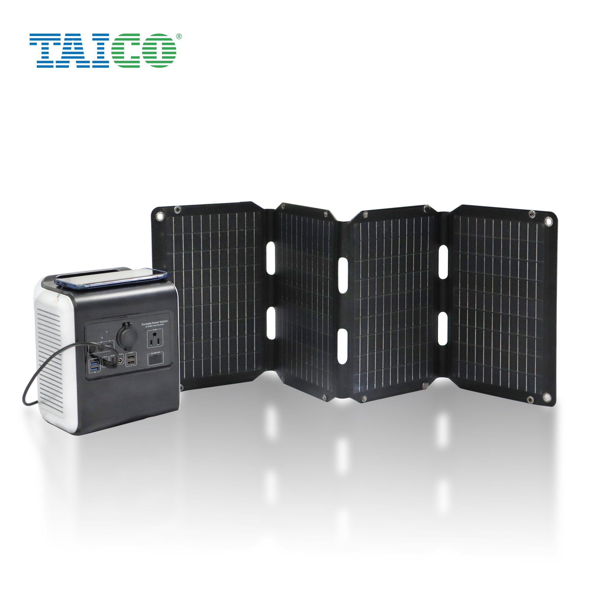 TAICO Hot Selling Foldable Solar For Outdoor Energy Saving Lighting 40w Folding Soar Panels
