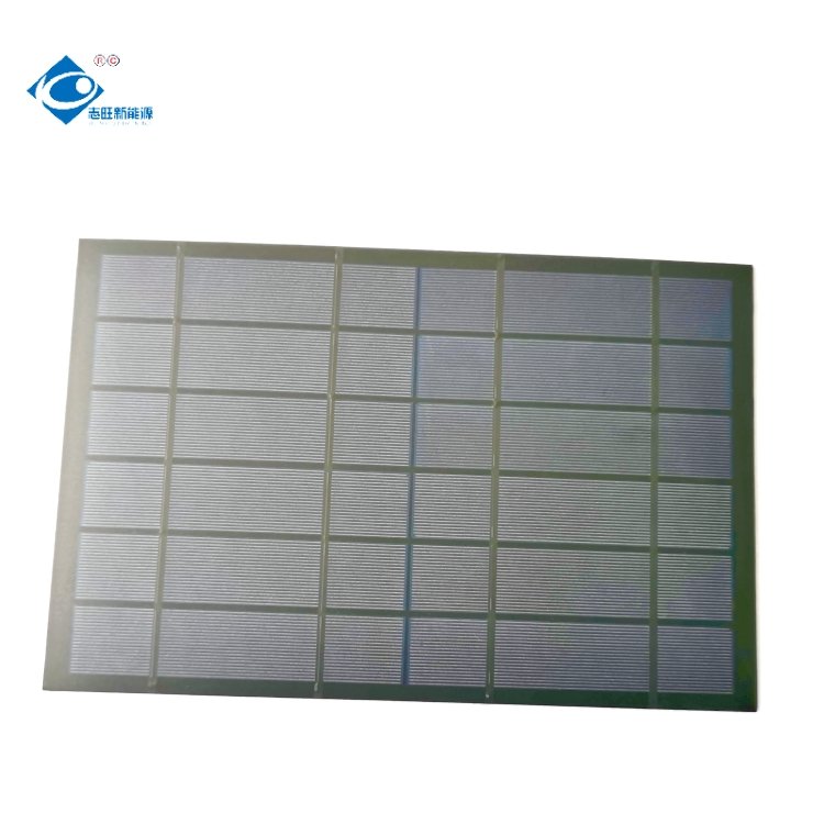 ZW-340220-6V Mini Photovoltaic Solar Panels 6V ETFE Modern Flexibility Solar Panels 10W PET Photovoltaic Solar Panel Charger