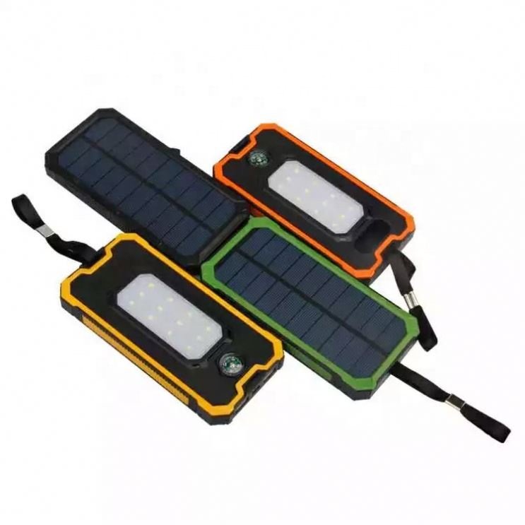 OEM 30000mAh Waterproof Portable solar powerbanks Solar Charger For Outdoors