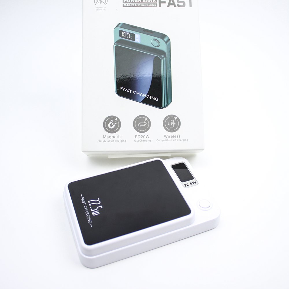 2024 Original Factory Portable 5000mAh 10000mAh Quick Charging Power Banks Mini Portable Magnetic Wireless Power Bank