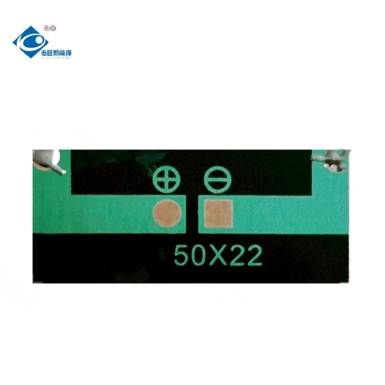 0.12W Customized Poly Solar Panels ZW-5022-2V Mini Solar Panels Power Charger 2V Mini Epoxy Adhesive Solar Panel