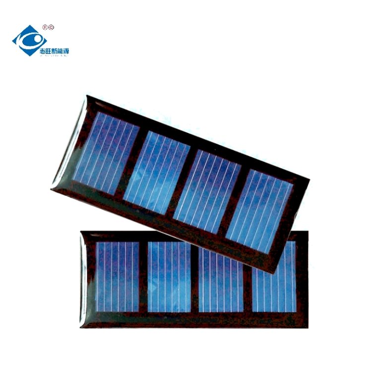 0.12W Customized Poly Solar Panels ZW-5022-2V Mini Solar Panels Power Charger 2V Mini Epoxy Adhesive Solar Panel