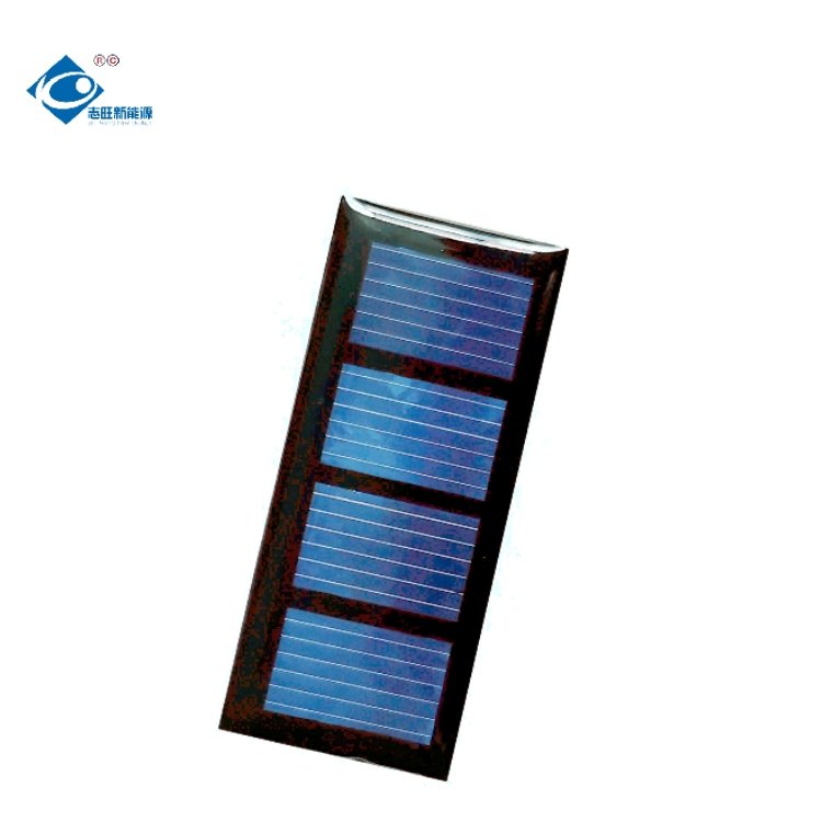 0.12W Customized Poly Solar Panels ZW-5022-2V Mini Solar Panels Power Charger 2V Mini Epoxy Adhesive Solar Panel