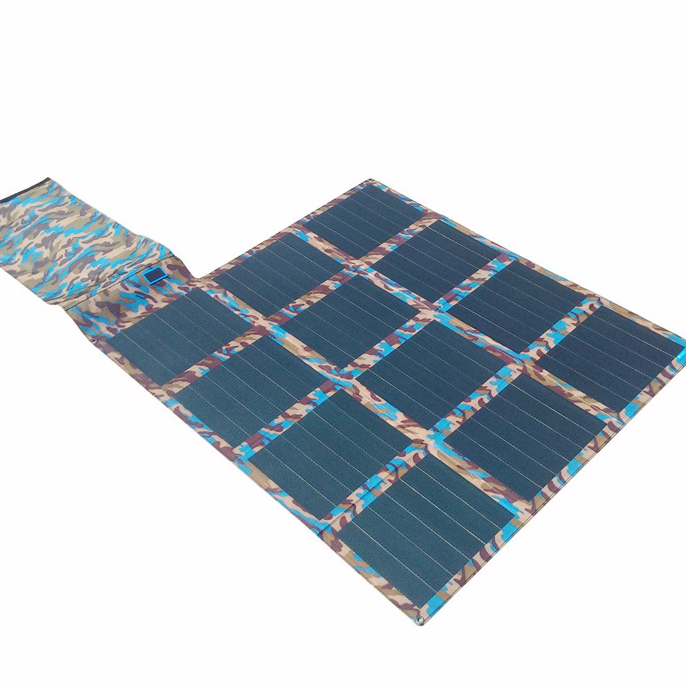 Hi-efficiency hiking solar panel foldable solar module type