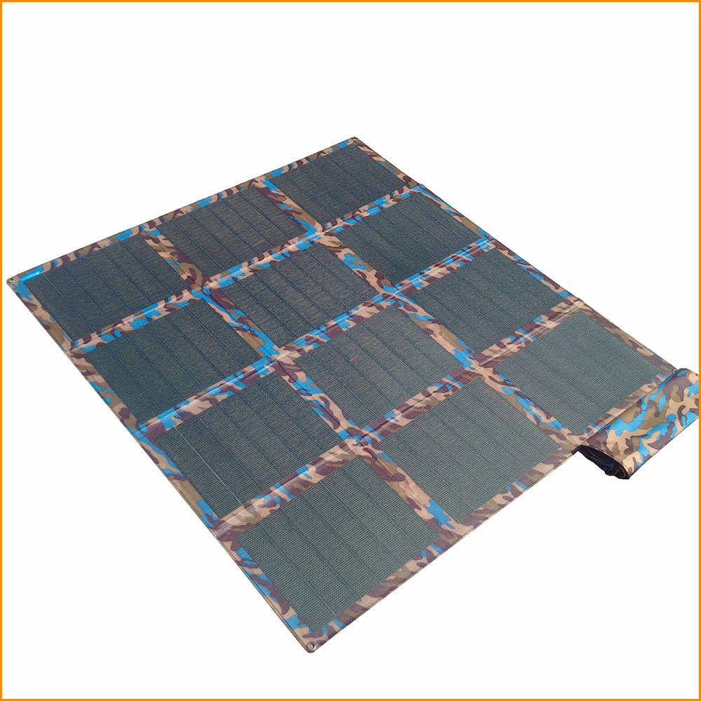 Hi-efficiency hiking solar panel foldable solar module type