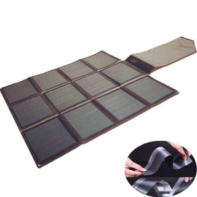 Hi-efficiency hiking solar panel foldable solar module type