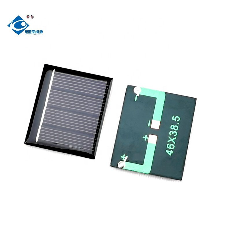 2V Customized Epoxy Resin Solar Panel ZW-46385 Mini Solar Panels Power Charger 0.25W Mini RV Camping Portable Solar Panel