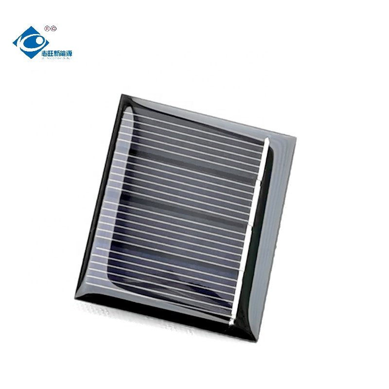 2V Customized Epoxy Resin Solar Panel ZW-46385 Mini Solar Panels Power Charger 0.25W Mini RV Camping Portable Solar Panel