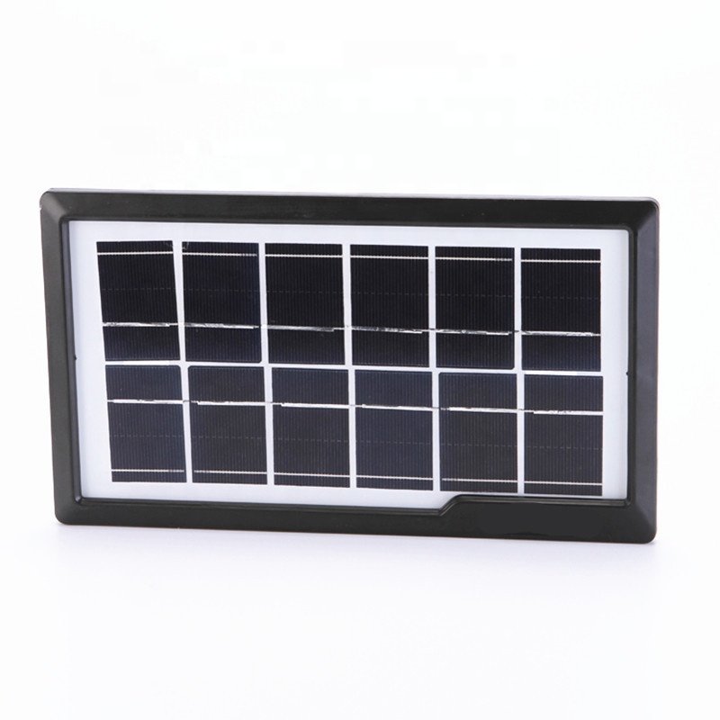 Small Power 3W 6V Portable Solar Panel With Usb Direct Charge Mobile Phone