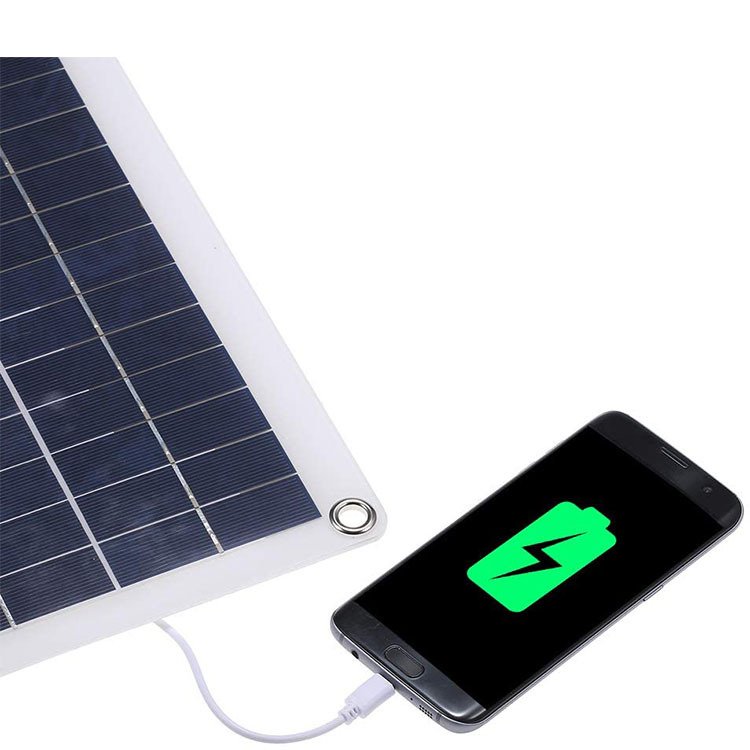 PET ETFE Sunpower 10W Mono Solar Panel USB Charger for Phone
