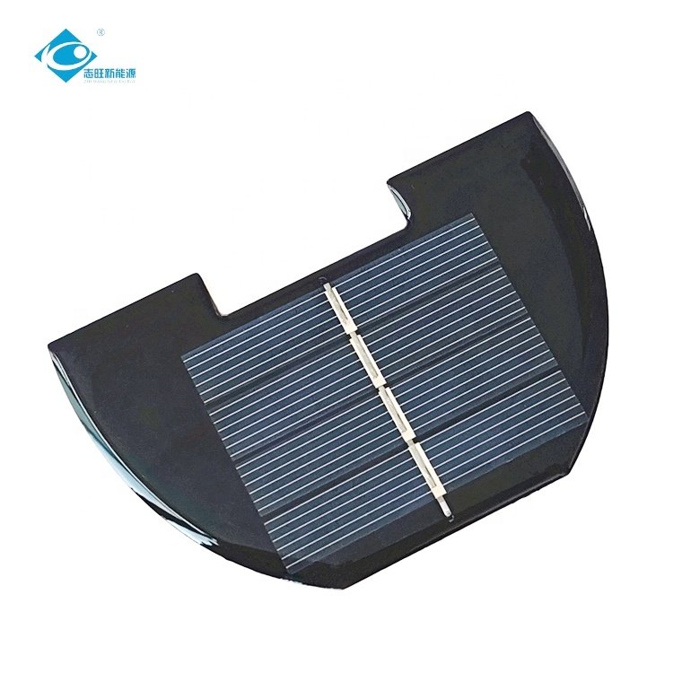 0.3W Customized Epoxy Adhesive Solar Panel ZW-Dia892 Waterproof Solar Panel 2V Outdoor Portable Solar Panel Charger