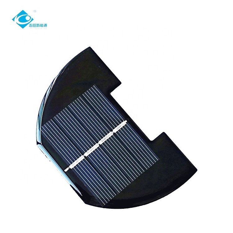 0.3W Customized Epoxy Adhesive Solar Panel ZW-Dia892 Waterproof Solar Panel 2V Outdoor Portable Solar Panel Charger