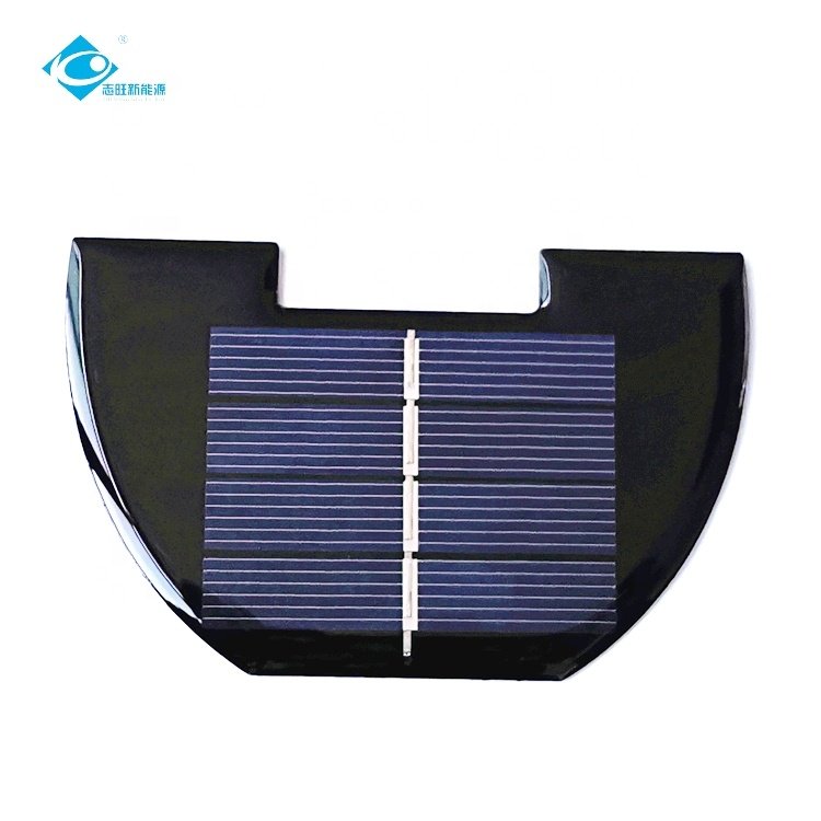 0.3W Customized Epoxy Adhesive Solar Panel ZW-Dia892 Waterproof Solar Panel 2V Outdoor Portable Solar Panel Charger