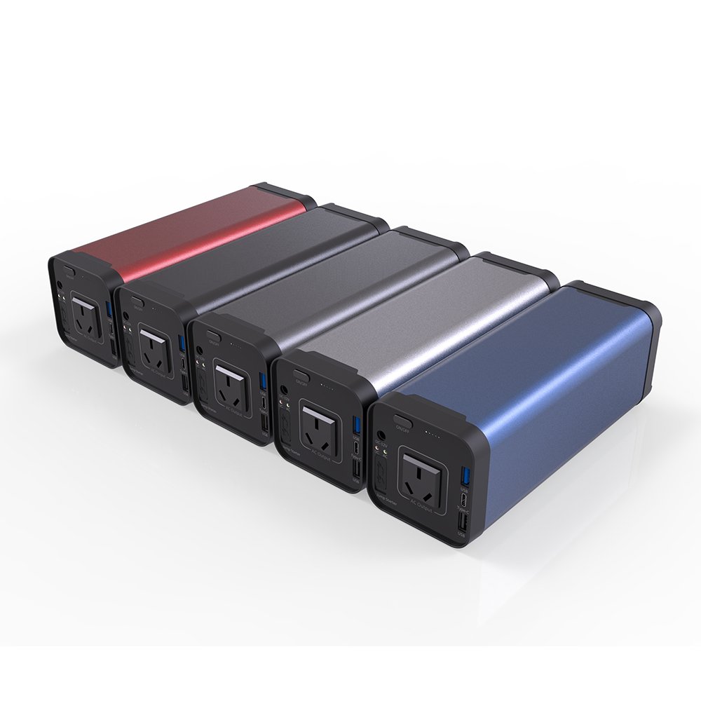 Portable Power Station 150W 300W 600W 1200W Lithium Battery Camping Power Solar Portable Power Station Generator
