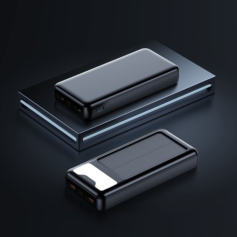 Solar Charging Double Output Large Capacity 20000mAh 8000mAh High Quality Emergency Outdoor Power Banks