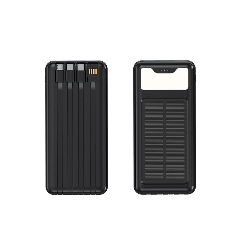 Solar Charging Double Output Large Capacity 20000mAh 8000mAh High Quality Emergency Outdoor Power Banks