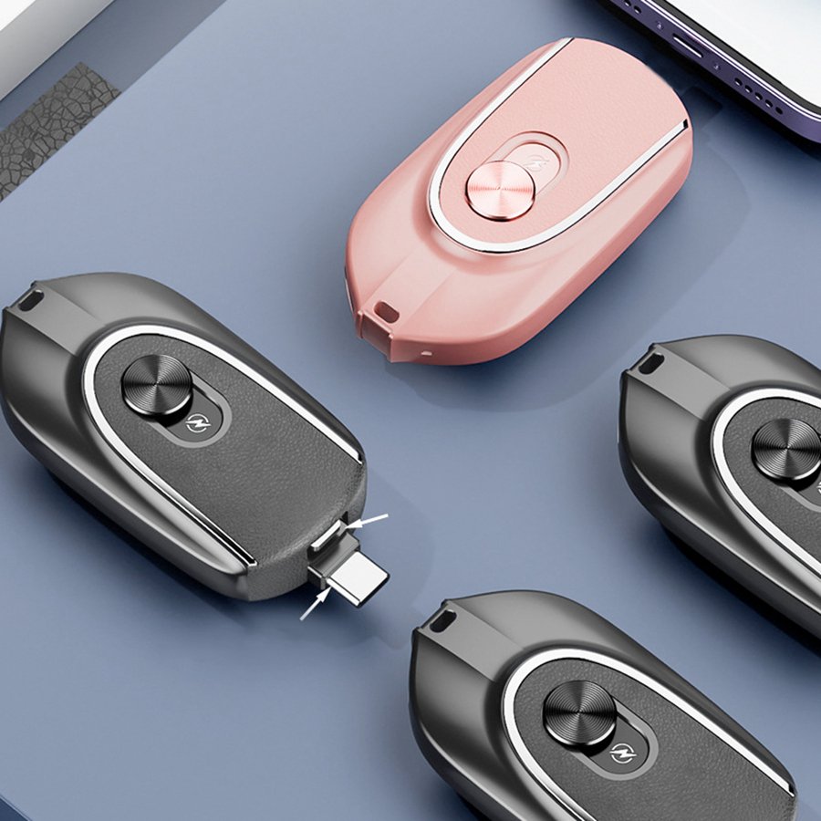 Factory Price Portable Charger Emergency Small Mobile Phone Type-c Power Bank 1500mAh Outdoor Travel
