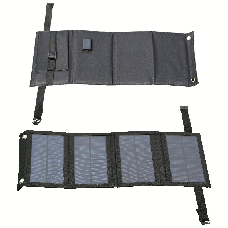 Foldable Solar Panel Portable Solar Power Solar Panel Solar Module Panel Portable High Efficiency Solar Panel with USB Port