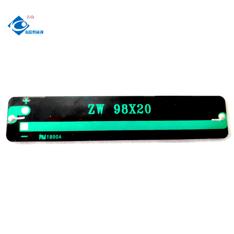 0.3W Semi-Flexible Solar Panels ZW-9820-R3 Mini Portable Solar Panel Charger 5V Strip PET Solar Photovoltaic Panel 60mA
