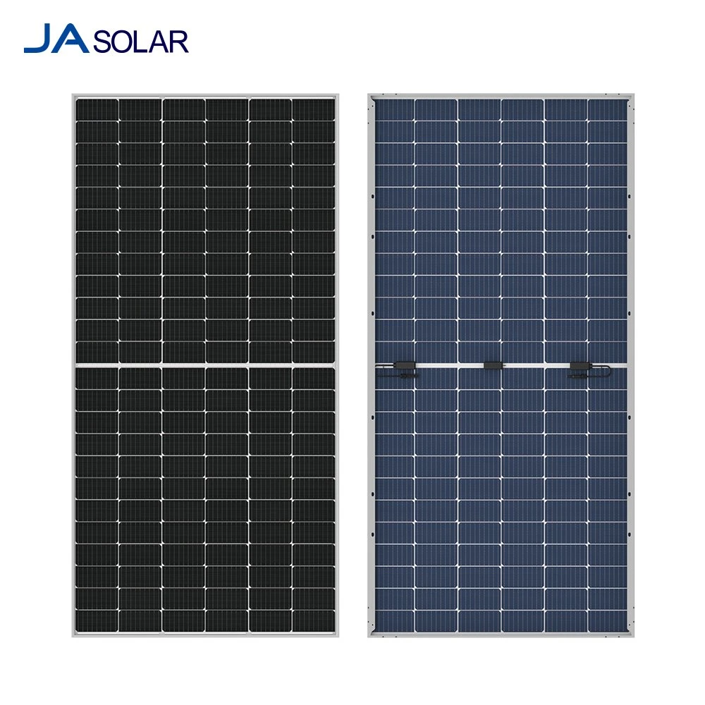 Europe Warehouse Pv Solar Panel 580 Watt 400W 410W 450W 500W 550W 600W panel Black Mono Solar Panel System For Home