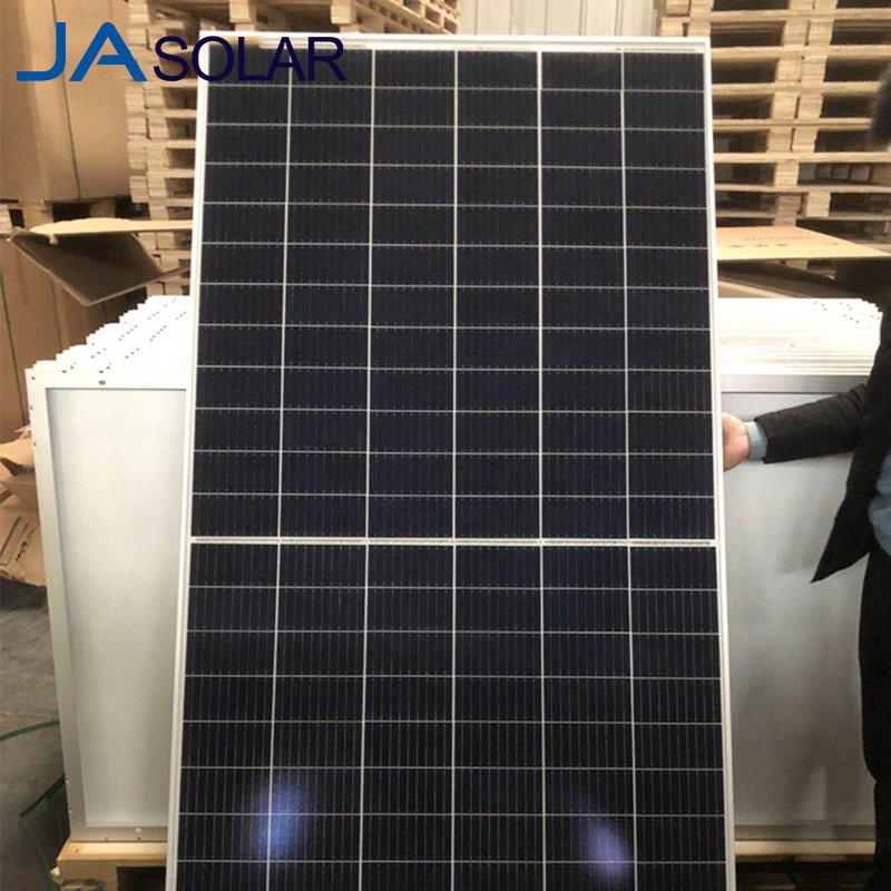 Europe Warehouse Pv Solar Panel 580 Watt 400W 410W 450W 500W 550W 600W panel Black Mono Solar Panel System For Home