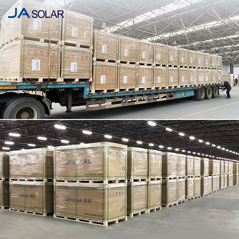 Europe Warehouse Pv Solar Panel 580 Watt 400W 410W 450W 500W 550W 600W panel Black Mono Solar Panel System For Home
