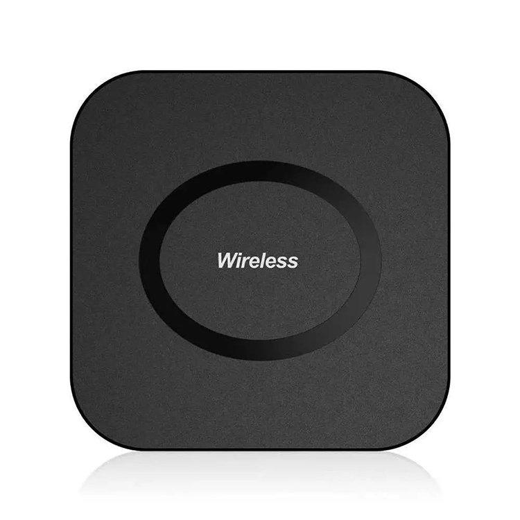 Hot Selling Dual USB Output Ports Square 15w Fast Charging Wireless Charger Qi Wireless Phone Charger Pad For iPhone