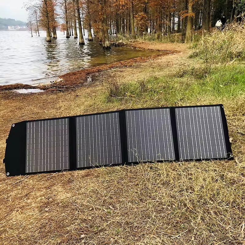BIGINVERTER EP-60P 60W Waterproof Portable Foldable Solar panel with USB charger for Camping Outdoor