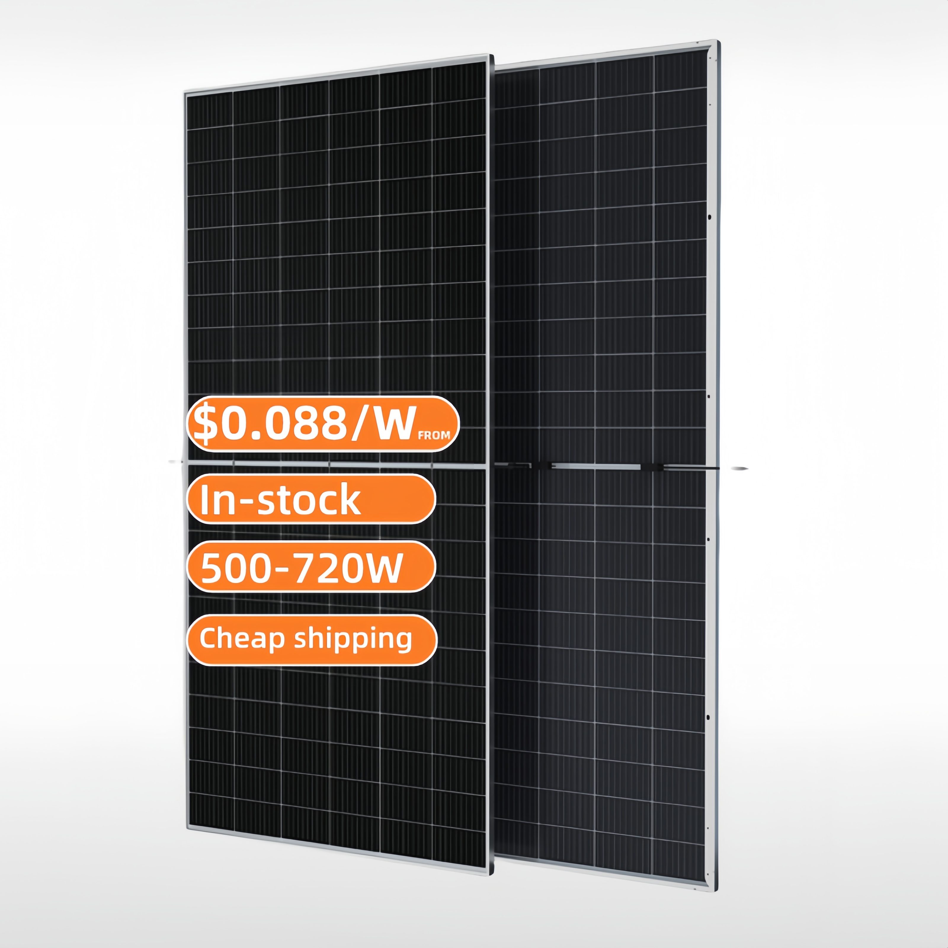JA In Stock Cheap 5kw solar Power Panel 550w High Quality Adding To House Inground Car Charging Station solar Panel