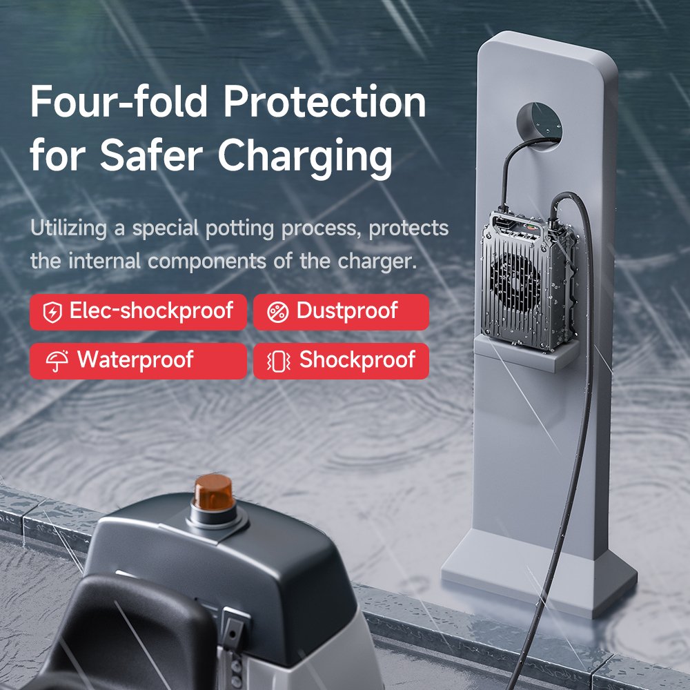 840W Portable EV Car Charger Electric Vehicle Li-ion LifePO4 13S-24S 48V-72V 12A 15A Solar Battery Charger