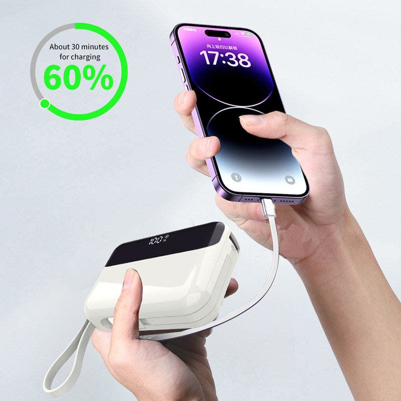 mini power bank 100000mah high capacity new mini power bank fast chsrginh charger portable mini solar power bank